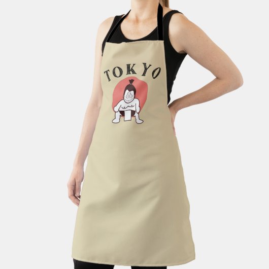 Japan Sumo Tokyo - Zoon van de zon Schort (Insitu)