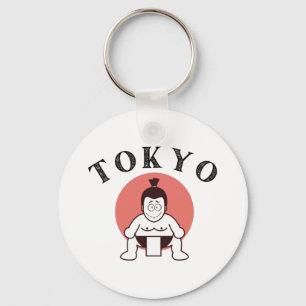Japan Sumo Tokyo - Zoon van de Zon White Sleutelhanger