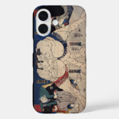Japan Sumo worstelen, Kuniyoshi Case-Mate iPhone Case (Achterkant)