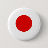 Japan Sun Flag Ronde Button 5,7 Cm (Voorkant)