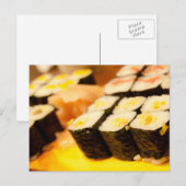 Japan Sushi Briefkaart (Voorkant / Achterkant)