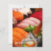 Japan Sushi Collectie Uitnodiging (Voorkant)