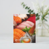 Japan Sushi Collectie Uitnodiging (Staand voorkant)