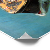 Japan Taiwan Vintage Travel Poster teruggezet (Hoek)