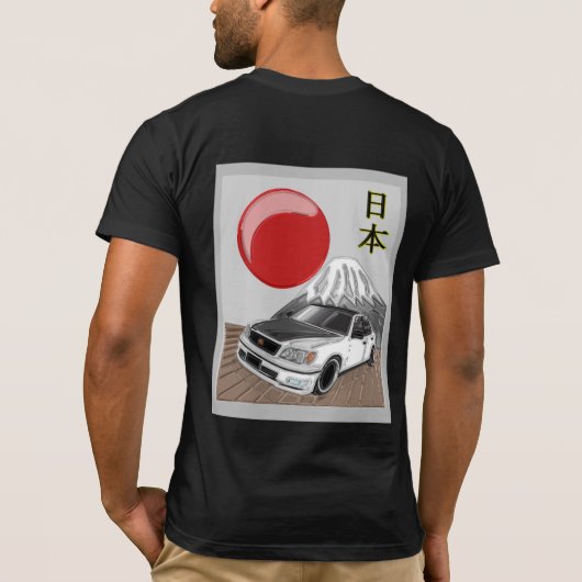 Japan Tech T-shirt (Achterkant)
