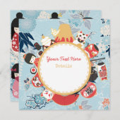 Japan Thema Save The Date (Voorkant / Achterkant)