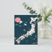 Japan toeristische kaart (Staand voorkant)