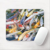 Japan, Tokio, close-up zwemvissen Muismat (Met muis)