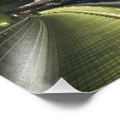 Japan. Tokio Rainboogbrug in de baai van Tokio. Foto Afdruk (Hoek)