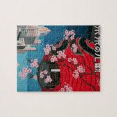 Japan Tokyo Antieke Japanse Reisposter Legpuzzel (Horizontaal)