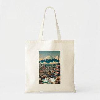 Japan Tokyo Canvas tas - Iconische illustraties