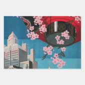 Japan Tokyo  Japans reisposter Inpakpapier Vel (Voorkant)