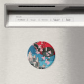 Japan Tokyo  Japans reisposter Magneet (Insitu (Vaatwasser))