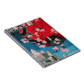 Japan Tokyo Japans reisposter Notitieboek (Rechterzijde)