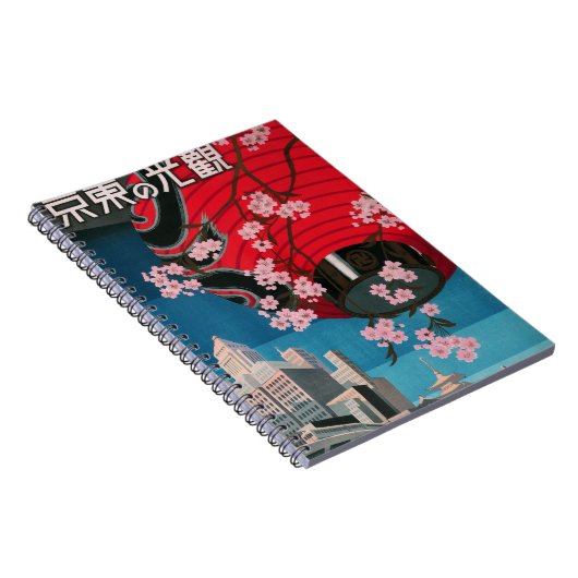Japan Tokyo  Japans reisposter Notitieboek (Rechterzijde)