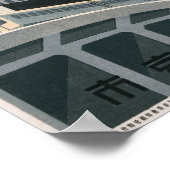 Japan Tokyo  Japans reisposter Poster (Hoek)