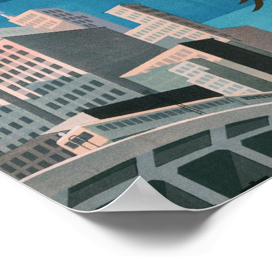 Japan Tokyo  Japans reisposter Poster (Hoek)