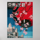 Japan Tokyo  Japans reisposter Poster (Voorkant)