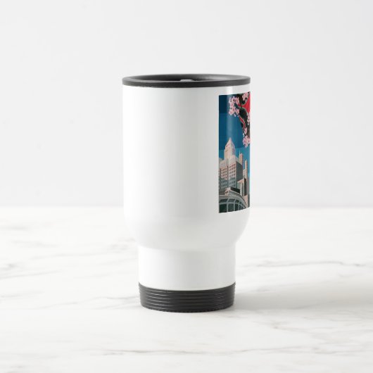 Japan Tokyo  Japans reisposter Reisbeker (Center)