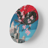 Japan Tokyo  Japans reisposter Ronde Klok (Hoek)