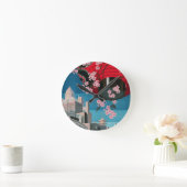 Japan Tokyo  Japans reisposter Ronde Klok (Huis)