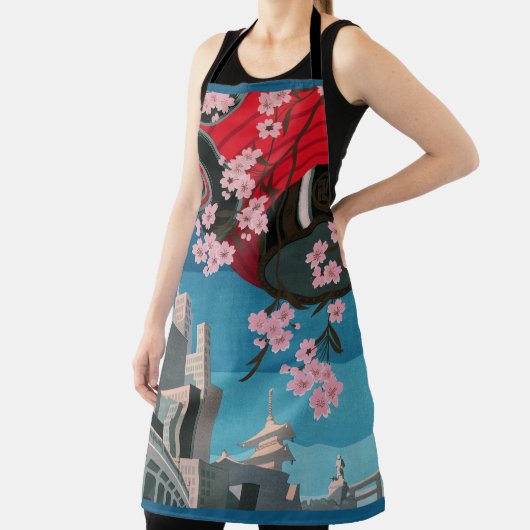 Japan Tokyo  Japans reisposter Schort (Insitu)