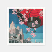 Japan Tokyo  Japans reisposter Servet (Voorkant)