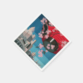 Japan Tokyo  Japans reisposter Servet (Hoek)