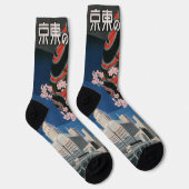 Japan Tokyo  Japans reisposter Sokken (Rechts)