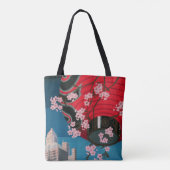 Japan Tokyo Japans reisposter Tote Bag (Achterkant)