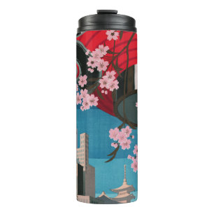 Japan Tokyo Vintage Japan Reisposter Thermosbeker