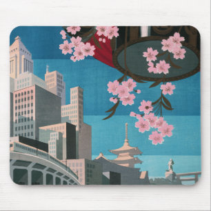 Japan Tokyo Vintage Japanse Reisposter Muismat