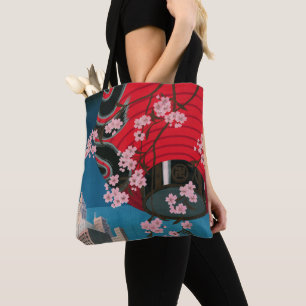 Japan Tokyo Vintage Japanse Reisposter Tote Bag
