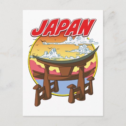 Japan Tori Briefkaart (Voorkant)