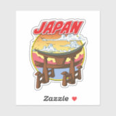 Japan Tori Sticker (Vel)