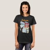 Japan Torii Gate Berg Reizen T-Shirt (Voorkant volledig)