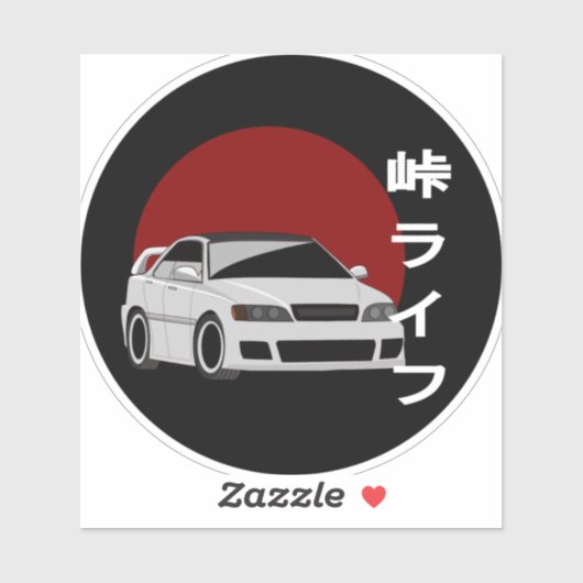 Japan Touring Sedan Touge Life Sticker (Vel)