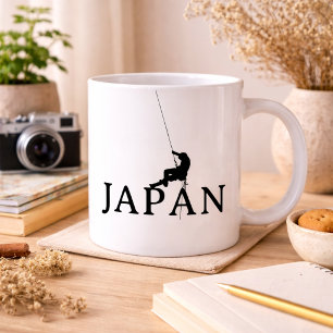 Japan Touwklimmer Minimalistisch Buitenontwerp Grote Koffiekop