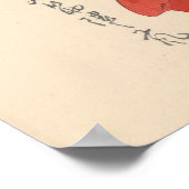 Japan - Traditionele Kabuki - rood2 - Poster (Hoek)