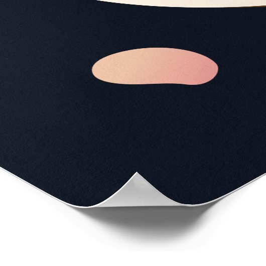 Japan Train vintage-poster. Poster (Hoek)