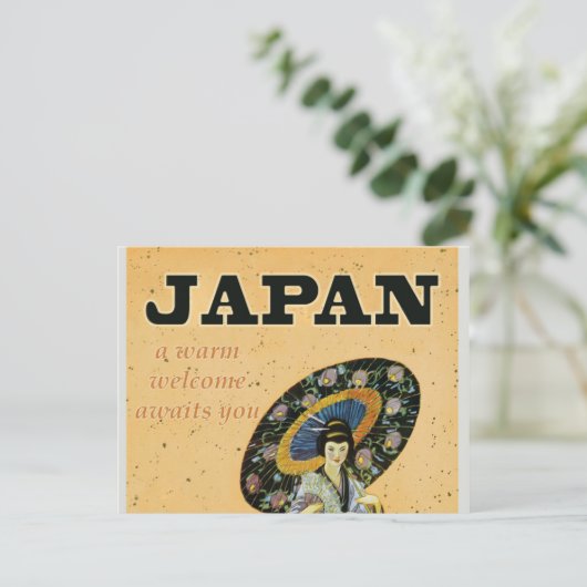 Japan Travel Briefkaart (Staand voorkant)