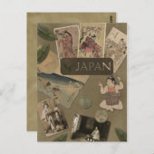  Japan Travel Briefkaart (Voorkant / Achterkant)
