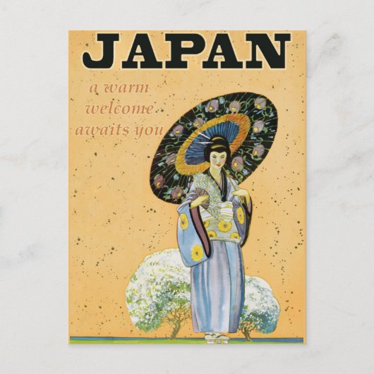 Japan Travel Briefkaart (Voorkant)