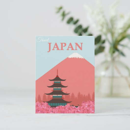 Japan Travel Briefkaart (Staand voorkant)