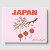 Japan travel coffee table book gastenboek (Voorkant)