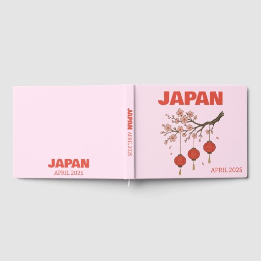 Japan travel coffee table book gastenboek (Volledig)