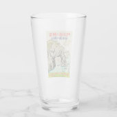 Japan Travel Island Okinawa Glas (Achterkant)