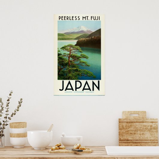 Japan Travel Poster (Keuken)