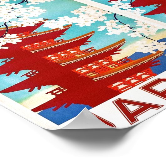 Japan Travel Poster (Hoek)