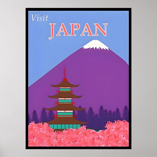 Japan Travel Poster (Voorkant)